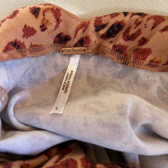 Free People Rust & Tan Floral Slip Dress - Picture 8 of 8